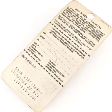 Luhr Jensen Krocodile Die #3, 1/3oz Purple / Nickel fishing spoon #12688