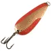 Vintage  Nebco Aqua Spoon, 3/5oz Hammered Copper / Red fishing spoon #12692