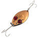 Vintage  Hofschneider Red Eye junior, 1/2oz Copper / Red Eyes fishing spoon #12694