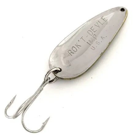Vintage Eppinger Dardevle Rok't Imp, 3/4oz Frog fishing spoon #12704
