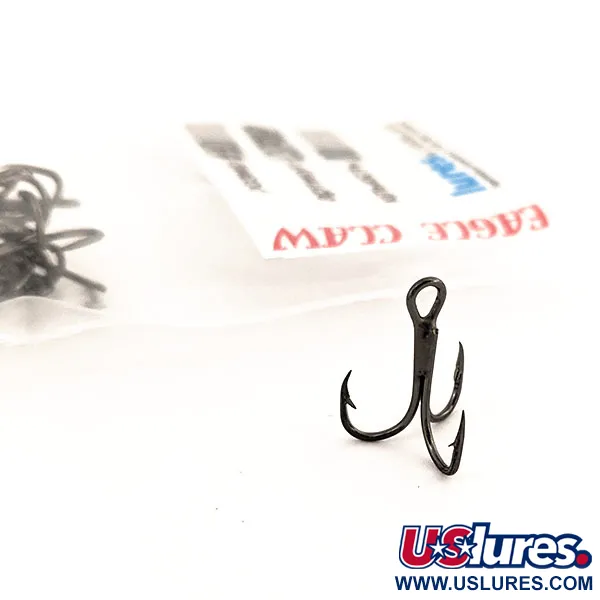 Treble Hook Eagle Claw #10 L374BP, Black fishing #12736