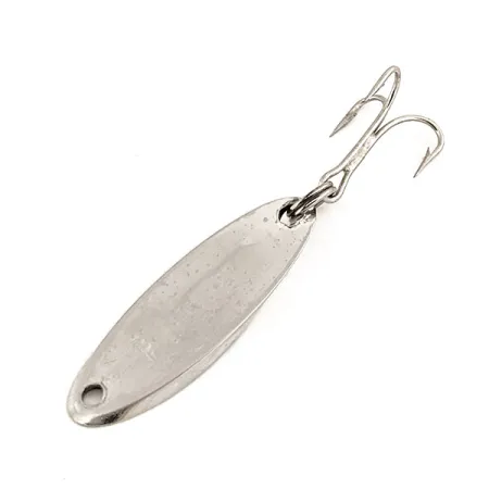 Vintage Weber Mr Champ, 1/4oz Nickel fishing spoon #12747