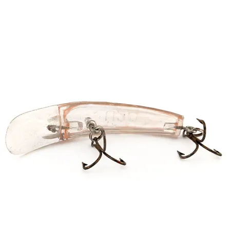 Vintage Yakima Bait Worden Flatfish U20, 1/3oz Transparent fishing lure #12769