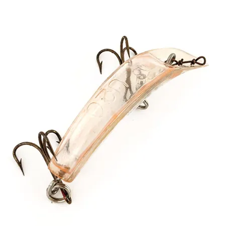 Vintage Yakima Bait Worden Flatfish U20, 1/3oz Transparent fishing lure #12769