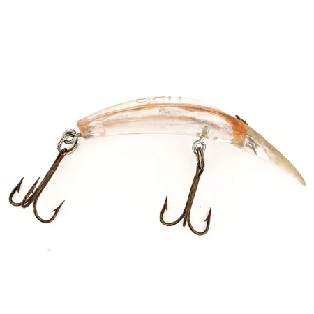 Vintage Yakima Bait Worden Flatfish U20, 1/3oz Transparent fishing lure #12769
