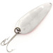 Vintage  Nebco Aqua Spoon UV, 3/4oz Nickel / Pink fishing spoon #12777