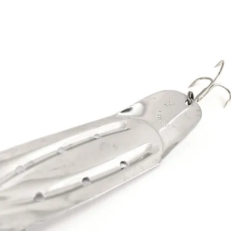 Vintage Lake Products Charger #4, 3/4oz Nickel fishing spoon #12778