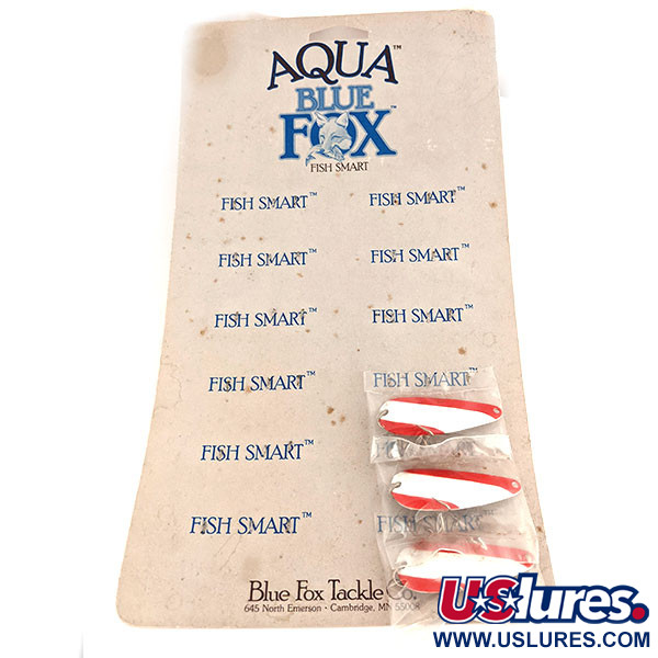 Aqua Spoon Blue Fox Dealer Display Card
