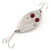 Vintage  Eppinger Red Eye junior, 1/2oz Nickel / Blue / Red fishing spoon #12830