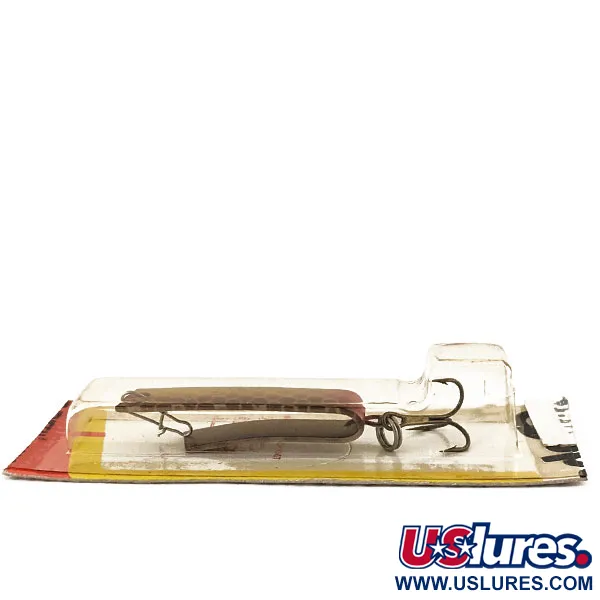  Luhr Jensen Super-Duper 503, 1/8oz Brown / Red fishing spoon #12843