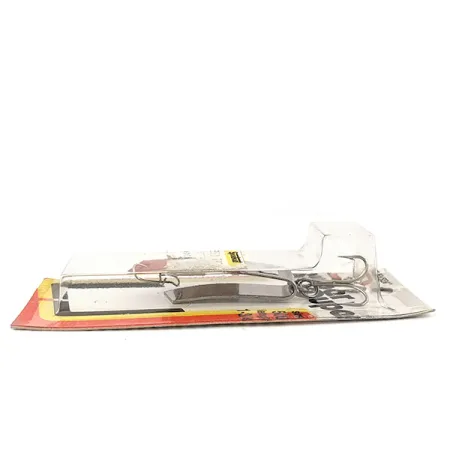 Luhr Jensen Super-Duper 506, 1/4oz Nickel / Red fishing spoon #12846