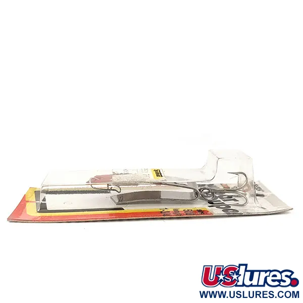  Luhr Jensen Super-Duper 506, 1/4oz Nickel / Red fishing spoon #12846