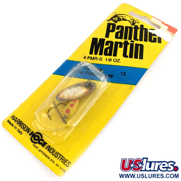 Panther Martin 4, 1/8oz Gold spinning lure #12849