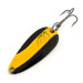 Vintage  Eppinger Dardevle Midget, 3/16oz Yellow / Black / Nickel fishing spoon #12851