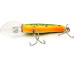 Vintage   Bomber Fat Free Shad UV, 1/3oz Fire Tiger fishing lure #12876