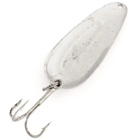 Vintage Nebco Aqua Spoon, 3/5oz Nickel fishing spoon #12878