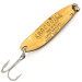 Vintage  Luhr Jensen Krocodile Die #3, 1/3oz Yellow / Black / Gold fishing spoon #12880
