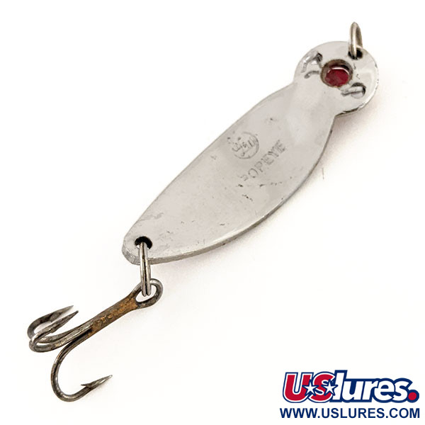 Vintage  AL&W Tackle  Popeye, 1/4oz Nickel fishing spoon #12882