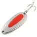 Vintage   Blue Fox Pixee UV, 3/4oz Hammered Nickel / Orange fishing spoon #12888