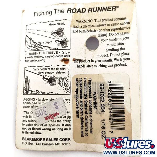 Road Runner Original Marabou Jigs 2 pcs