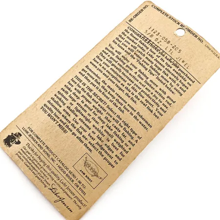 Luhr Jensen Little Jewel, 2/3oz Yellow / Red fishing spoon #12908