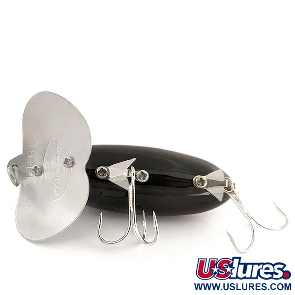   Fred Arbogast Jitterbug, 1/3oz Black fishing lure #12915