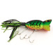   Fred Arbogast Hula Popper, 1/2oz Fire Tiger fishing lure #12918