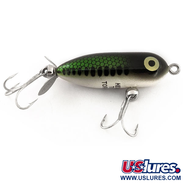 Vintage   Heddon Tiny Torpedo, 1/4oz Baby Bass fishing lure #15684