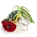   Fred Arbogast Hula Popper, 1/2oz Frog fishing lure #12925