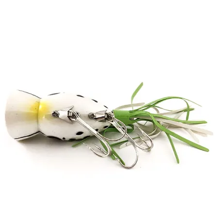 Fred Arbogast Hula Popper, 1/2oz Frog fishing lure #12925