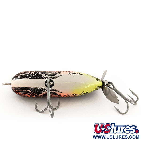 Heddon Baby Torpedo, 1/3oz Rainbow bass fishing lure #12927