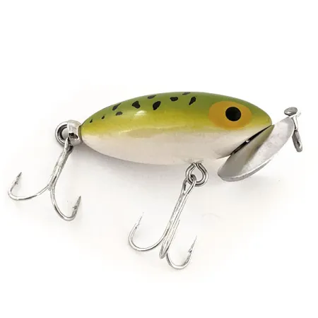 Fred Arbogast Jitterbug, 1/4oz Frog fishing lure #12929