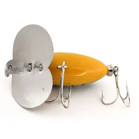 Fred Arbogast Jitterbug, 1/4oz Rainbow Perch fishing lure #12930