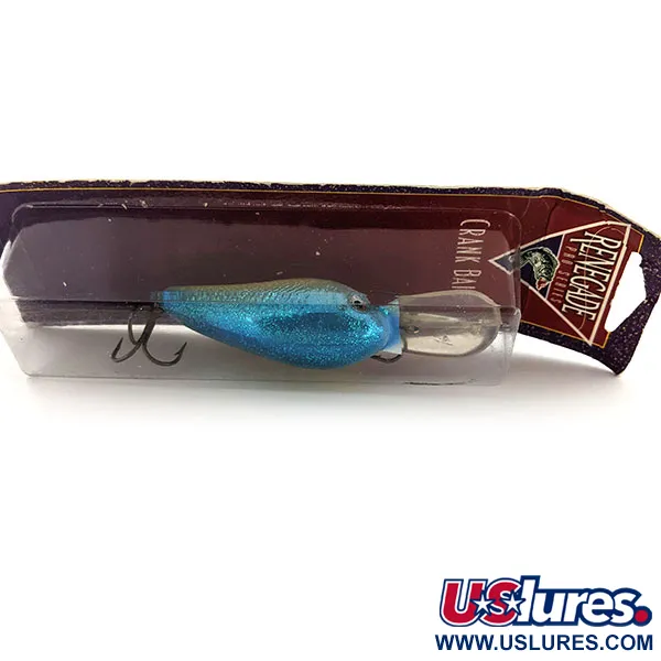   Renegade Deep Crank Shad, 2/5oz Light Blue / Yellow fishing lure #12934
