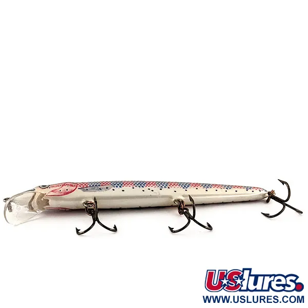 Vintage Rapala Husky Jerk 12, 1/2oz Trout fishing lure #12947