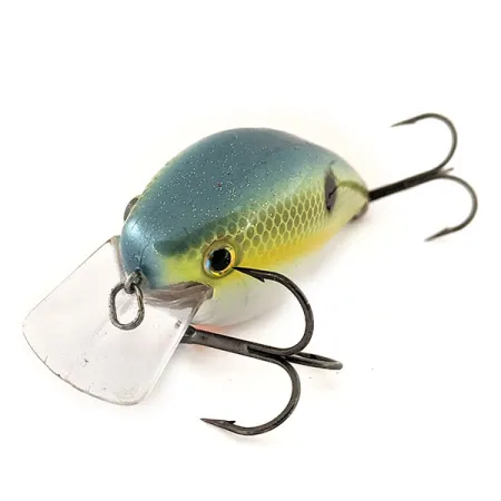Vintage Strike King KVD 1.5 Square bill, 2/3oz Sexy Shad fishing lure #12948