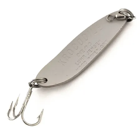 Vintage Luhr Jensen Krocodile Die #3, 1/3oz Brown Trout fishing spoon #12949