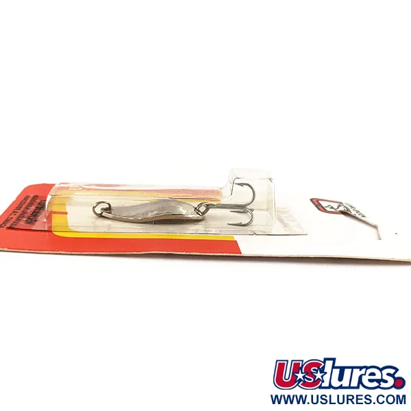  Luhr Jensen Lil' Kroc (Krocodile Stubby) , 3/16oz Hammered Nickel fishing spoon #12964