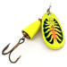 Vintage   Blue Fox Super Vibrax 4 UV, 3/8oz Chartreuse spinning lure #12967