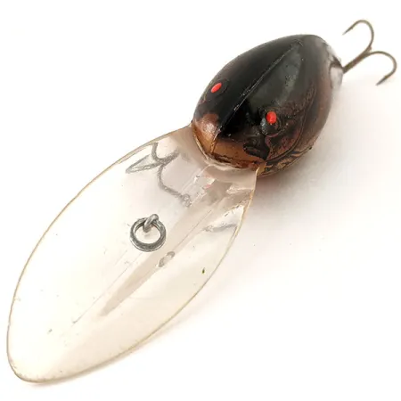 Vintage Bomber Model 9A Magnum Deep Runner, 3/4oz Brown Crawdad fishing lure #12986
