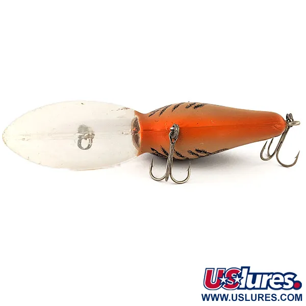 Vintage   Bomber Model 9A Magnum Deep Runner, 3/4oz Brown Crawdad fishing lure #12986