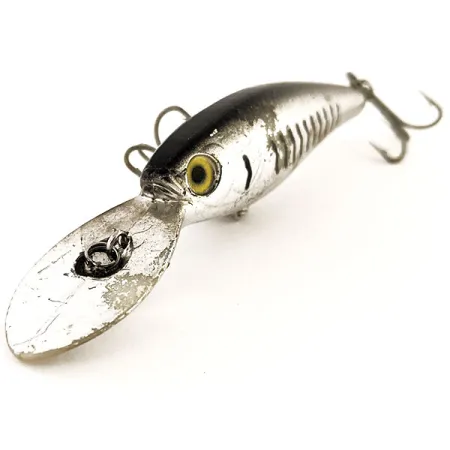 Vintage The Producers Lightning minnow #2, 1/4oz 960 Silver fishing lure #12987