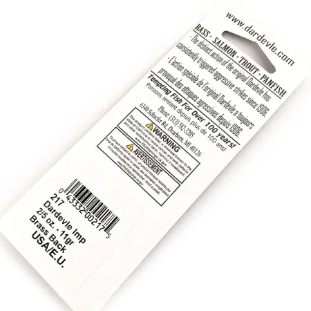 Eppinger Dardevle Imp, 2/5oz Five of Diamonds fishing spoon #20299