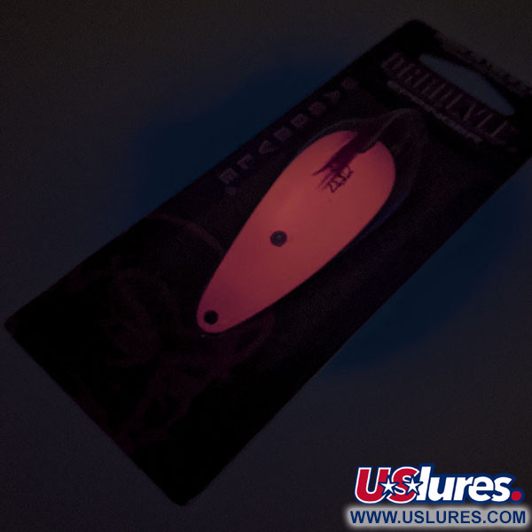  Eppinger Dardevle Imp UV, 2/5oz Pink UV fishing spoon #20159