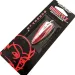  Eppinger Dardevle Spinnie Weedless, 1/3oz Red White Chunk fishing spoon #20204