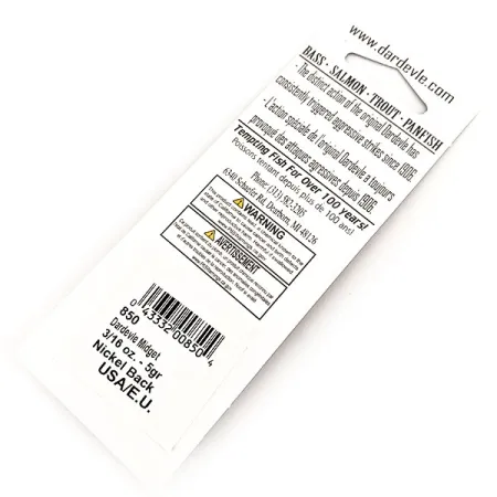 Eppinger Dardevle Midget UV, 3/16oz Ladybug fishing spoon #20262