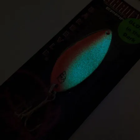 Eppinger ​Dardevle Devle-Dog Glow, 1/2oz Glow Orange fishing spoon #17532