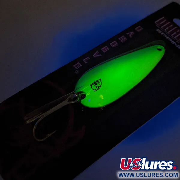  Eppinger Dardevle  Imp UV, 2/5oz Electric Lime fishing spoon #17704