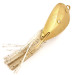 Vintage   Nemire Lures Red Ripper with rattle, 2/5oz Gold fishing spoon #13017