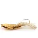 Vintage   Nemire Lures Red Ripper with rattle, 2/5oz Gold fishing spoon #13017